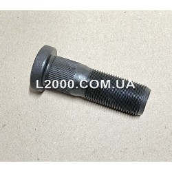 Шпилька передней ступицы MAN TGM 81455010170 - 81455010208 (M20x60, со шлицами). Турция