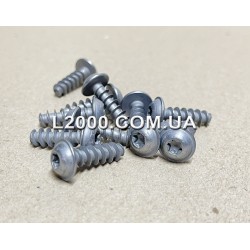 Винт крепления пластиковых элементов бампера MAN L2000, LE, TGL 06072124312(D6x20). Оригинал