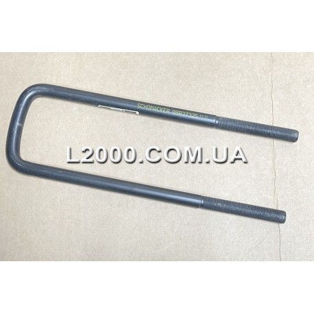 Стремянка задней полурессоры MAN L2000, LE 06461110310 (пневмоподвеска, M16x310, форма B05). Schomacker
